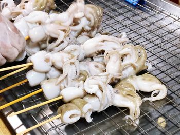 Grilled squid