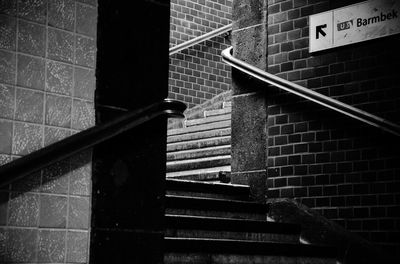 Staircase of building