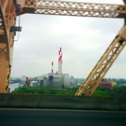 Low angle view of buildings against sky