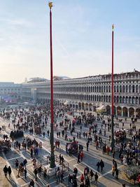 Piazza san marco crowded