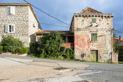 Exterior of old building