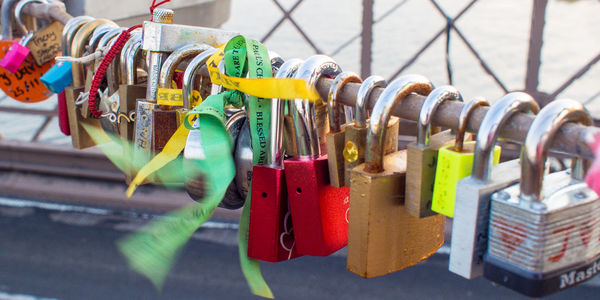 Close-up of multi colored objects