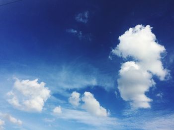 Low angle view of sky