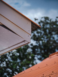 Low angle view of building against sky