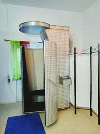 Open door of house at home