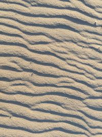 Full frame shot of sandy sand