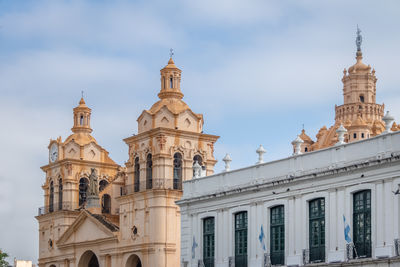 Low angle view of cathedral against sky