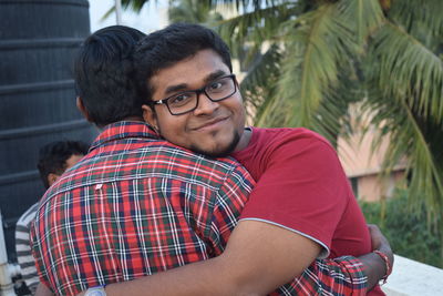 Portrait of young woman