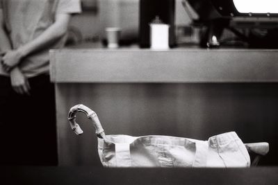 Close-up of stuffed toy on table at home