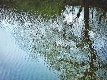 Full frame shot of rippled water