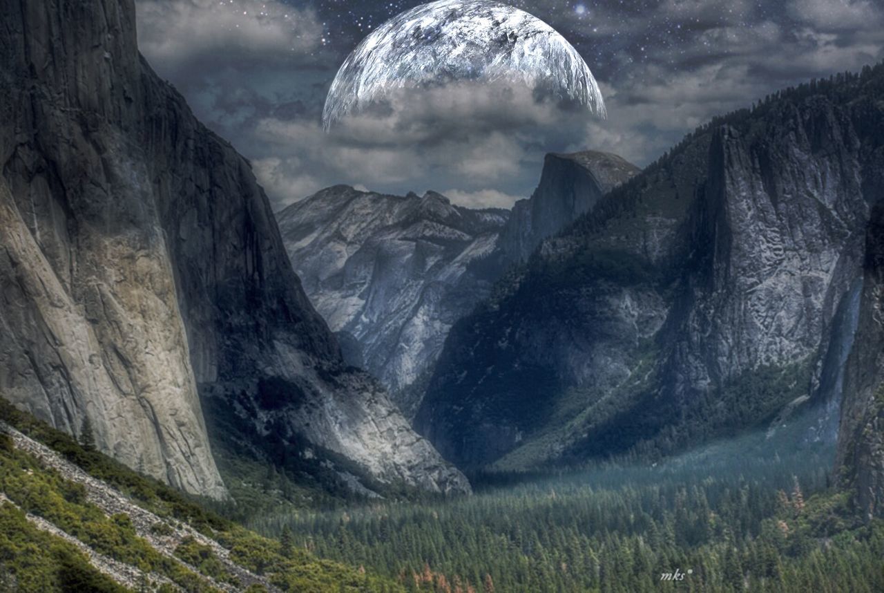 mountain, tranquil scene, sky, scenics, tranquility, beauty in nature, nature, landscape, mountain range, cloud - sky, non-urban scene, cloudy, weather, water, physical geography, idyllic, rock - object, rock formation, geology, remote