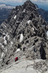 Scenic view of mountains