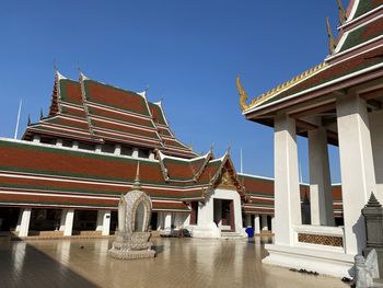 Inside thai temple