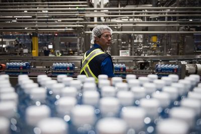 Man working in factory