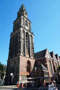 View of cathedral against clear sky