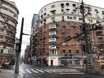 Street amidst buildings in city