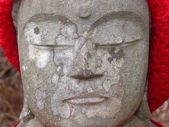 Close-up of statue