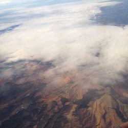 Aerial view of landscape