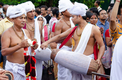 Group of people in traditional clothing