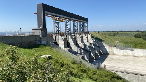 Dixion dam spillway 