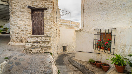 Entrance of old building