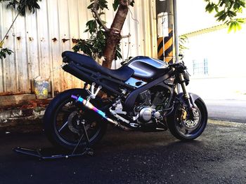 Cars parked in parking lot