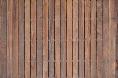 Full frame shot of wooden wall