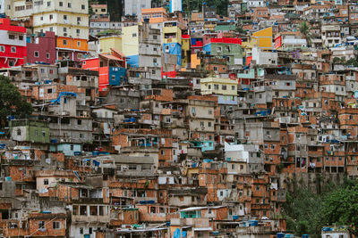 Full frame shot of buildings in city