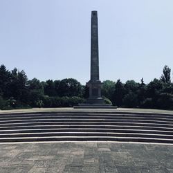 Low angle view of historical building against sky