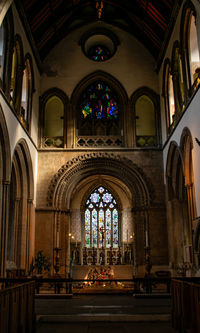 Interior of cathedral