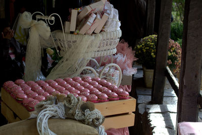 Close-up of food in store