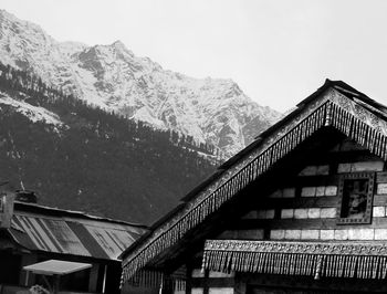View of mountain range