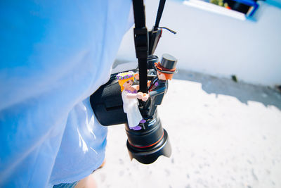 View of snow covered landscape