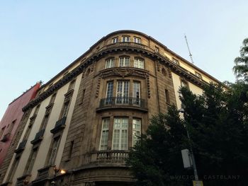 Low angle view of building against sky