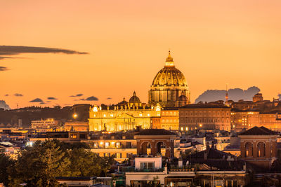 Buildings in city rome