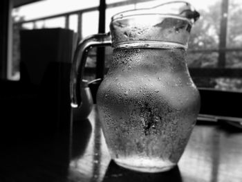 Close-up of drink on table