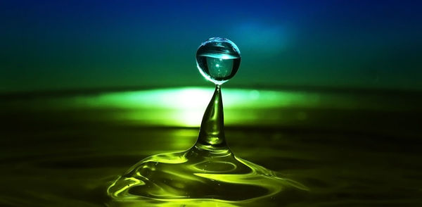 Close-up of water drop