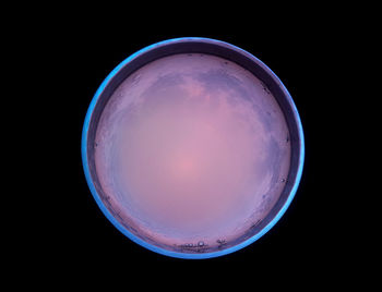 Scenic view of moon at night