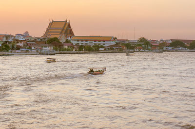 Boat in a sea