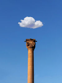 Low angle view of monument against sky