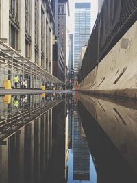 Buildings in city