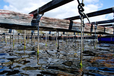 Built structure in water