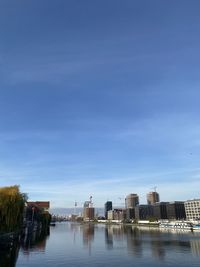 Buildings at waterfront