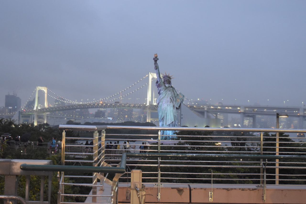 architecture, built structure, sky, building exterior, connection, nature, bridge, industry, no people, bridge - man made structure, clear sky, travel, day, water, city, machinery, outdoors, travel destinations, tourism