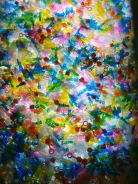 Full frame shot of multi colored pattern