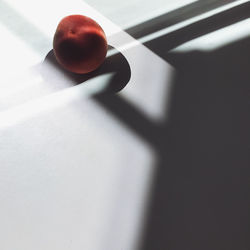 High angle view of fruits on table