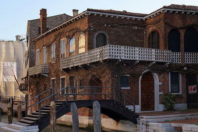 View of old building in city