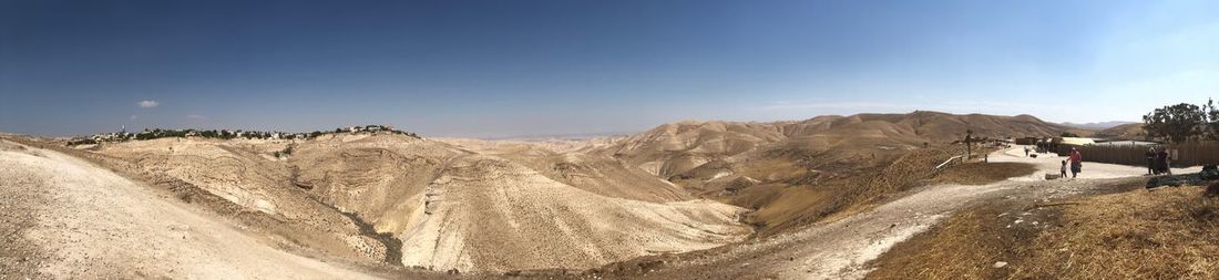 Panoramic view of landscape against sky