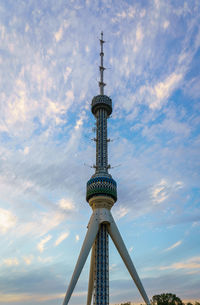 Low angle view of building against sky