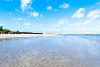 View of beach against sky